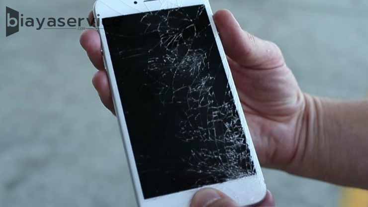 cara mengatasi layar iphone rusak